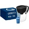 imageBrita Everyday Elite Water Filter Pitcher Removes 99 of Lead Includes 1 Filter 10Cup Capacity BlackBlack