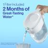 imageBrita Everyday Elite Water Filter Pitcher Removes 99 of Lead Includes 1 Filter 10Cup Capacity BlackBlack
