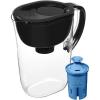 imageBrita Everyday Elite Water Filter Pitcher Removes 99 of Lead Includes 1 Filter 10Cup Capacity BlackBlack