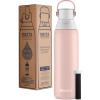 imageBrita Stainless Steel Premium Filtering Water Bottle BPAFree Reusable Insulated Replaces 300 Plastic Water Bottles Filter Lasts 2 Months or 40 Gallons Includes 1 Filter Glacier  20 ozRose