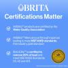 imageBrita Standard Water Filter for Pitchers and Dispensers BPAFree Reduces Copper Cadmium and Mercury Impurities Lasts Two Months or 40 Gallons Includes 2 Filters2 Count