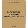 imageBrita Standard Water Filter for Pitchers and Dispensers BPAFree Reduces Copper Cadmium and Mercury Impurities Lasts Two Months or 40 Gallons Includes 2 Filters2 Count