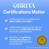 imageBrita Standard Water Filter for Pitchers and Dispensers BPAFree Reduces Copper Cadmium and Mercury Impurities Lasts Two Months or 40 Gallons Includes 2 Filters3 Count