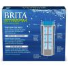 imageBrita Stream Pitcher Water Filter for Pitchers and Dispensers BPAFree Replaces 1800 Plastic Water Bottles a Year Lasts Two Months or 40 Gallons Includes 3 Filters3 Count