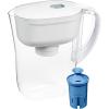 imageBrita Water Pitcher Metro Elite Filter Removes 99 of Lead Includes 1 Filter 6Cup Capacity WhiteWhite