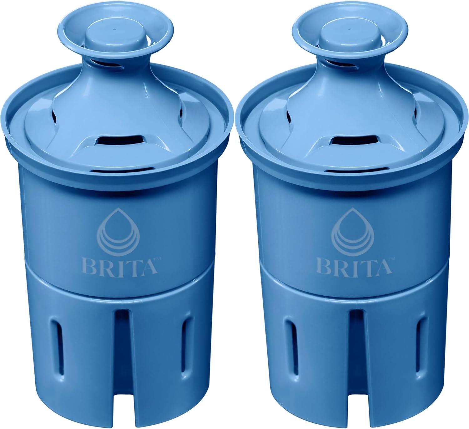 imageBrita Elite Water Filter Replacement for Pitchers and Dispensers BPAFree Reduces 99 of Lead Lasts Six Months or 120 Gallons Includes 1 Pitcher Replacement Filter2 Count