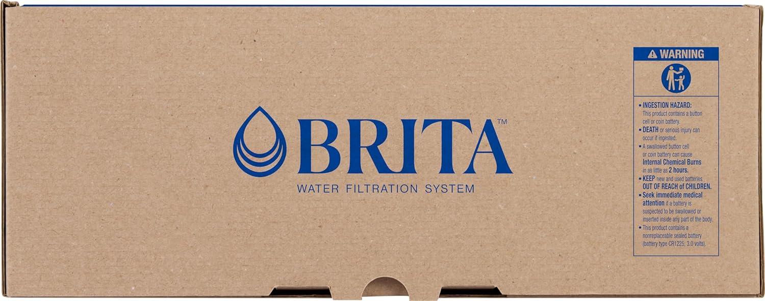 imageBrita UltraMax Large Water Dispenser with 1 BritaPlus Filter 27 Cup capacity Black Package May VaryWhite