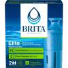 imageBrita Elite Water Filter Replacement for Pitchers and Dispensers BPAFree Reduces 99 of Lead Lasts Six Months or 120 Gallons Includes 1 Pitcher Replacement Filter2 Count