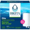 imageBrita Faucet Mount Water Filter System White NoWait Filtration Easy Install MultiUse Tap Water Filter for Kitchens Bathrooms ampamp Small Spaces2 ct
