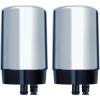 imageBrita Faucet Water Filter for Sink Water Filtration System BPAFree Reduces 99 of Lead Replaces 750 Plastic Water Bottles Lasts Four Months or 100 Gallons Includes 2 Filters Chrome
