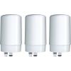 imageBrita Faucet Water Filter for Sink Water Filtration System BPAFree Replaces 750 Plastic Water Bottles Lasts Four Months or 100 Gallons Includes 3 Filters WhiteWhite