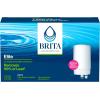 imageBrita Faucet Water Filter for Sink Water Filtration System BPAFree Replaces 750 Plastic Water Bottles Lasts Four Months or 100 Gallons Includes 3 Filters WhiteWhite