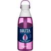 imageBrita HardSided Plastic Premium Filtering Water Bottle BPAFree Reusable Replaces 300 Plastic Water Bottles Filter Lasts 2 Months or 40 Gallons Includes 1 Filter Orchid  36 ozOrchid