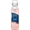 imageBrita HardSided Plastic Premium Filtering Water Bottle BPAFree Reusable Replaces 300 Plastic Water Bottles Filter Lasts 2 Months or 40 Gallons Includes 1 Filter Blush  26 oz