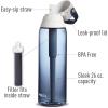 imageBrita HardSided Plastic Premium Filtering Water Bottle BPAFree Reusable Replaces 300 Plastic Water Bottles Filter Lasts 2 Months or 40 Gallons Includes 1 Filter Night Sky  26 oz