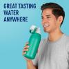imageBrita Insulated Filtered Water Bottle with Straw Reusable Stainless Steel Metal Blue Jay 20 OunceJade
