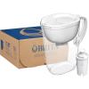 imageBrita Large Water Filter Pitcher for Tap and Drinking Water with SmartLight Change Indicator Includes 1 Standard Filter BPAFree Lasts 2 Months 10Cup Capacity Stretch Limo BlackWhite