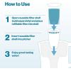 imageBrita Refillable Water Filter Refill Packs for Pitchers and Dispensers BPAFree 80 Less Plastic Each Lasts Two Months For Use with Refillable Shell Sold Separately 3 Filters1 Filter Shell  3 Refills