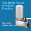 imageBrita Replacement Water Filter for Faucet Mount Removes 99 of Lead Sink Filtration System Chrome 3 Count1