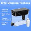 imageBrita UltraMax Large Water Dispenser With Standard Filter BPAFree Reduces Copper Cadmium and Mercury Impurities Lasts 2 Months or 40 Gallons Includes 1 Filter Kitchen Accessories Large 27Cup