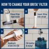 imageBrita Water Bottle Replacement Filters BPAFree Replaces 1800 Plastic Water Bottles a Year Lasts Two Months or 40 Gallons Includes 6 Filters6 ct