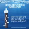 imageBrita Water Bottle Replacement Filters BPAFree Replaces 1800 Plastic Water Bottles a Year Lasts Two Months or 40 Gallons Includes 6 Filters6 ct