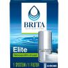 imageBrita Replacement Water Filter for Faucet Mount Removes 99 of Lead Sink Filtration System Chrome 3 Count1 ct