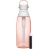 imageBrita HardSided Plastic Premium Filtering Water Bottle BPAFree Reusable Replaces 300 Plastic Water Bottles Filter Lasts 2 Months or 40 Gallons Includes 1 Filter Blush  36 oz