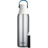 imageBrita Stainless Steel Premium Filtering Water Bottle BPAFree Reusable Insulated Replaces 300 Plastic Water Bottles Filter Lasts 2 Months or 40 Gallons Includes 1 Filter Glacier  20 ozStainless Steel