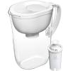 imageBrita Large 10 Cup Water Filter Pitcher 1 BritaPlus Filter Everyday Clear Package May VaryWhite