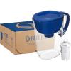imageBrita Small 6 Cup Water Filter Pitcher 1 BritaPlus Filter Metro Clear Package May VaryBlue
